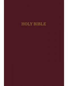 Holy Bible KJV King James Version Pew Bible burgundy