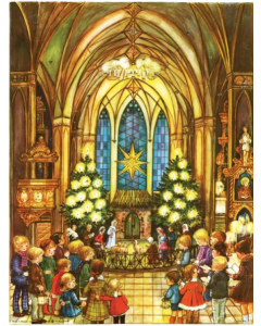 Joulukalenteri No 713 Kirkossa