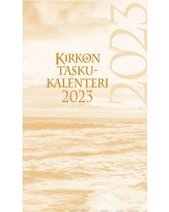 Kirkon taskukalenteri 2023 - pelkkä vuosipaketti