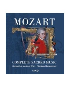 CD Mozart Complete Sacred Works 13CD
