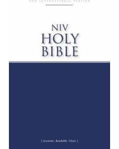 The Holy Bible NIV pokkari sininen