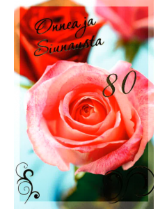 Onnea ja siunausta 80 v.