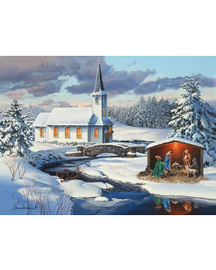 Palapeli Seimi ja joulukirkko - Church Nativity 36618