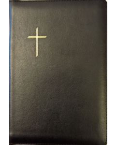 Raamattu Kansalle, keskikokoinen, musta