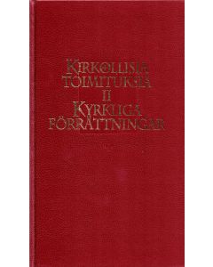 Kirkollisia toimituksia II - Kyrkliga förrättningar II