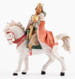 Jouluseimihahmo Tietäjä hevosen selässä 17 cm - 1229968S