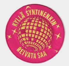 Hihamerkki Kyllä syntinenkin reivata saa