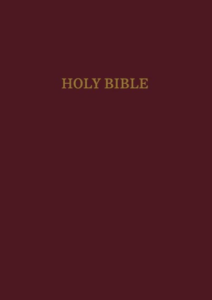 Holy Bible KJV King James Version Pew Bible burgundy