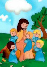 Magneetti Jeesus ja viisi lasta