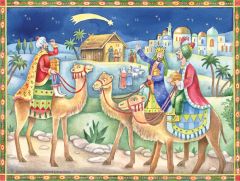 Joulukalenteri no 70153 Kolme kuningasta tuovat lahjoja