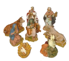 Jouluseimihahmot 8 osaa 12 cm - 1220108S