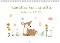 Jumalan kämmenellä seinäkalenteri 2026