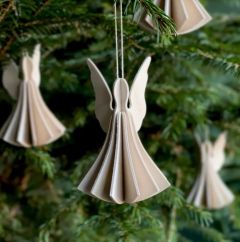 Lovi Enkeli valkoinen 9.5 cm paketti 4 kpl