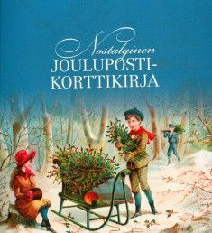 Nostalginen joulupostikorttikirja