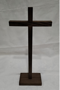 Pöytäristi 27 cm petsattua mäntyä