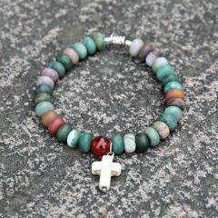 Rukoushelmet Ainoa-rannekoru vihreä 