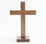 Pöytäristi 18 cm pähkinäpuuta