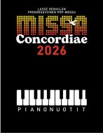 Missa Concordiae 2026 - Lasse Heikkilän progressiivinen pop-messu, nuottikirja pianonuotit
