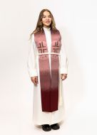 Kulmastola kimalle punainen