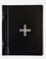 Toimitusten kansio A5, musta