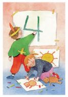 Onnittelukortti 4-vuotiaalle (Louhi) 20 kpl