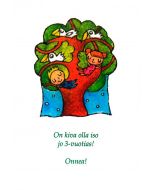 3-vuotiaalle (Haiko) 20 kpl