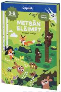 Metsän eläimet, palapeli ja kirja 3-5-vuotiaille - Oppi & ilo