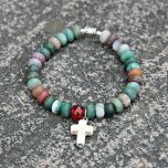 Rukoushelmet Ainoa-rannekoru vihreä 