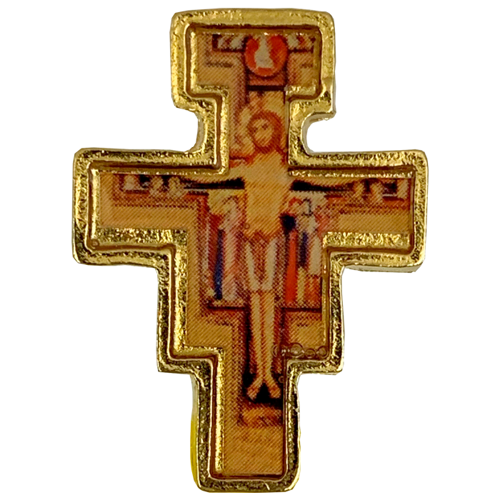 Pinssi Pyhä Franciscuksen risti