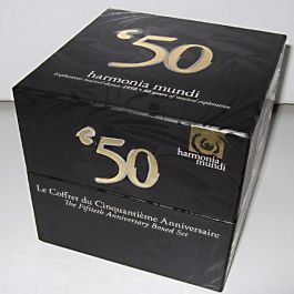 CD '50 Harmonia Mundi 30 CD box - 50 years of musical